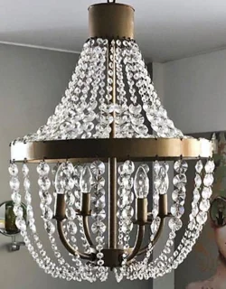 لوستر سقفی ۴ شعله مدل نارنج (قطر ۵۰ سانتی‌متر)